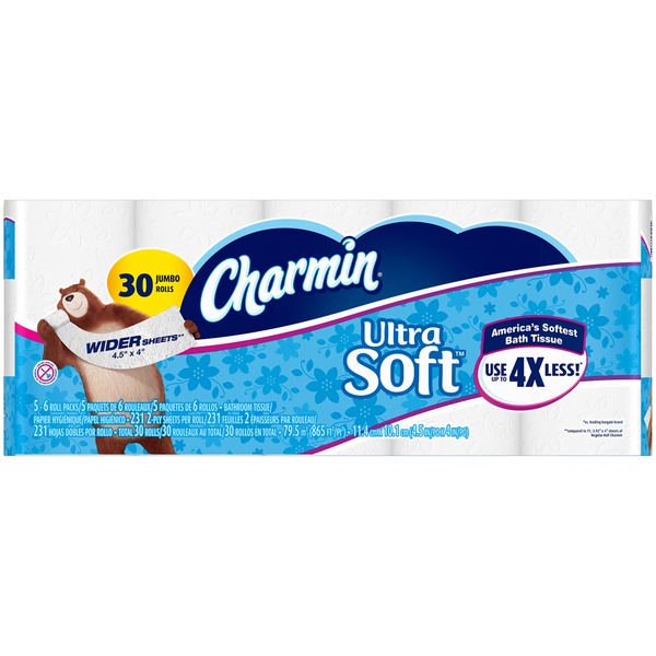 CHARMIN ULTRA SOFT TOILET TISSUE