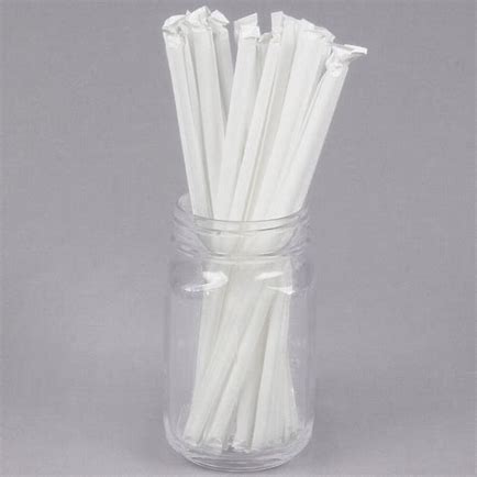 COLD CUP: WRAPPED BOXED STRAWS   