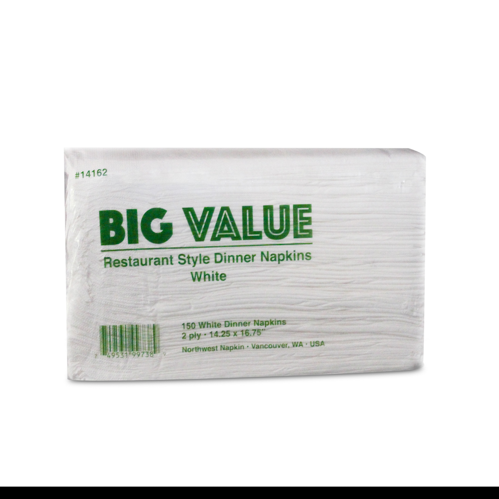 NAPKIN: BIG VALUE NAPKIN 1/8Fold