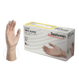 GLOVE: 3MIL VINYL CLEAR  X-LARGE