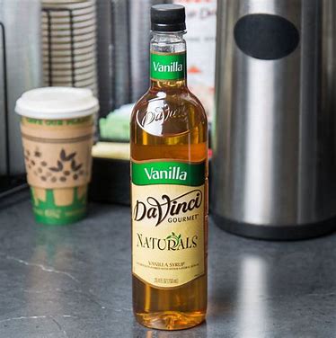 DAVINCI NATURAL SYRUP: MADAGASCAR VANILLA