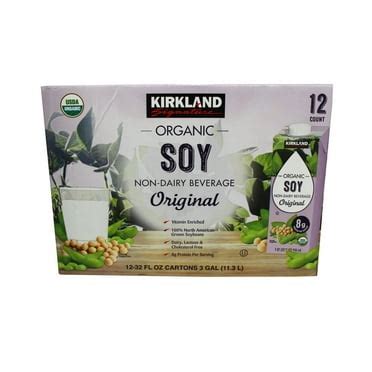 KIRKLAND ORGANIC SOY UNSWEETENED