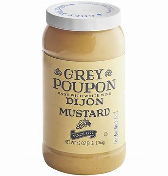 GREY POUPON DIJON MUSTARD