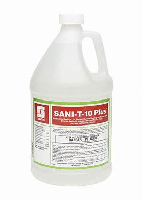 [0] SANITIZER: Sani-T-10 Plus 