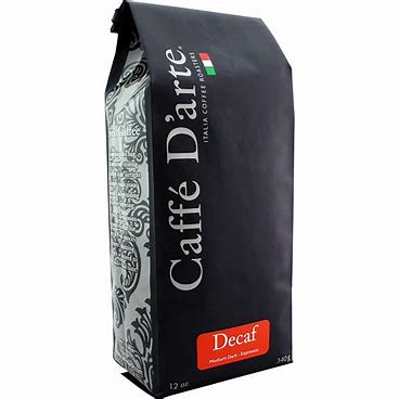 COFFEE: CAFE DeARTE DECAFINATED