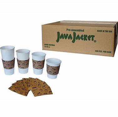 [762502] HOT CUP: JAVA JACKET CUP SLEEVE