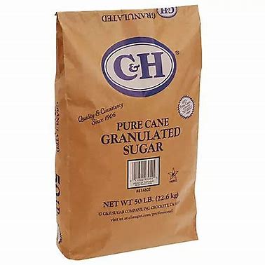 SUGAR: C&H GRANULATED CANE SUGAR